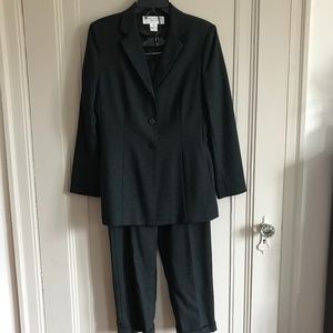 Jones of New York Wool Suit - Charcoal Gray